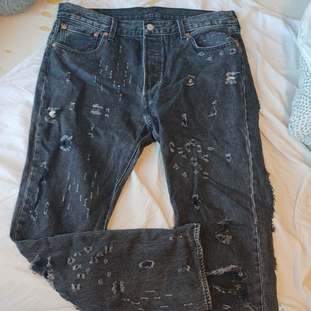 Levi's Black Denim Jeans